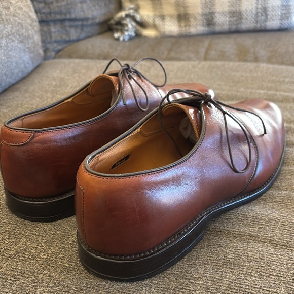 Allen Edmonds Durand Men\'s Brown  Leather‎ Oxford Lace Up Dress Shoes Size 9.5 D main image 10